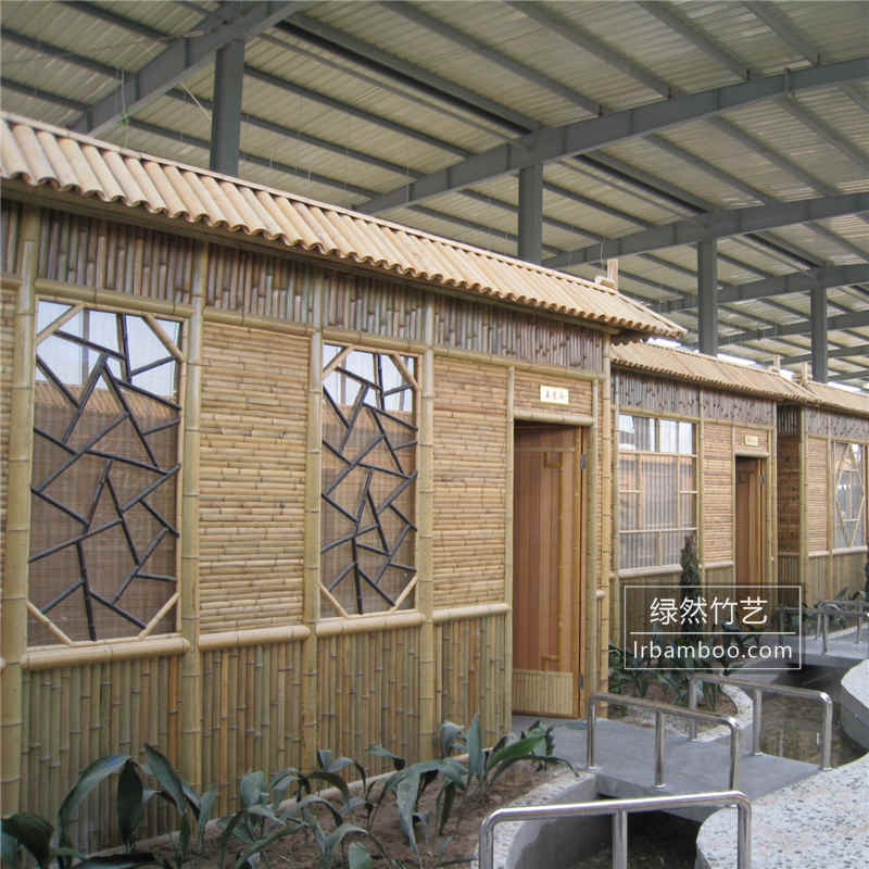 温室餐厅竹房子